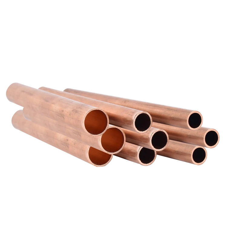 Manufacturer copper tube for air conditioner copper pipes commercial refrigerator led tube with high quality