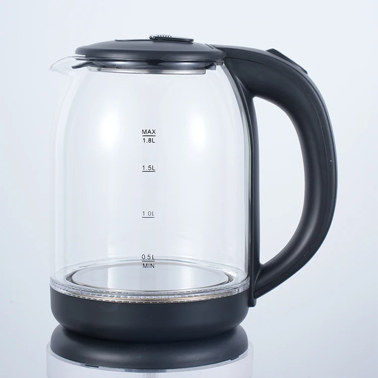 Most popular Fast delivery110V 220v Fast Electric Water Kettle Digital Glass Kettle With Wholesale Customized Professional