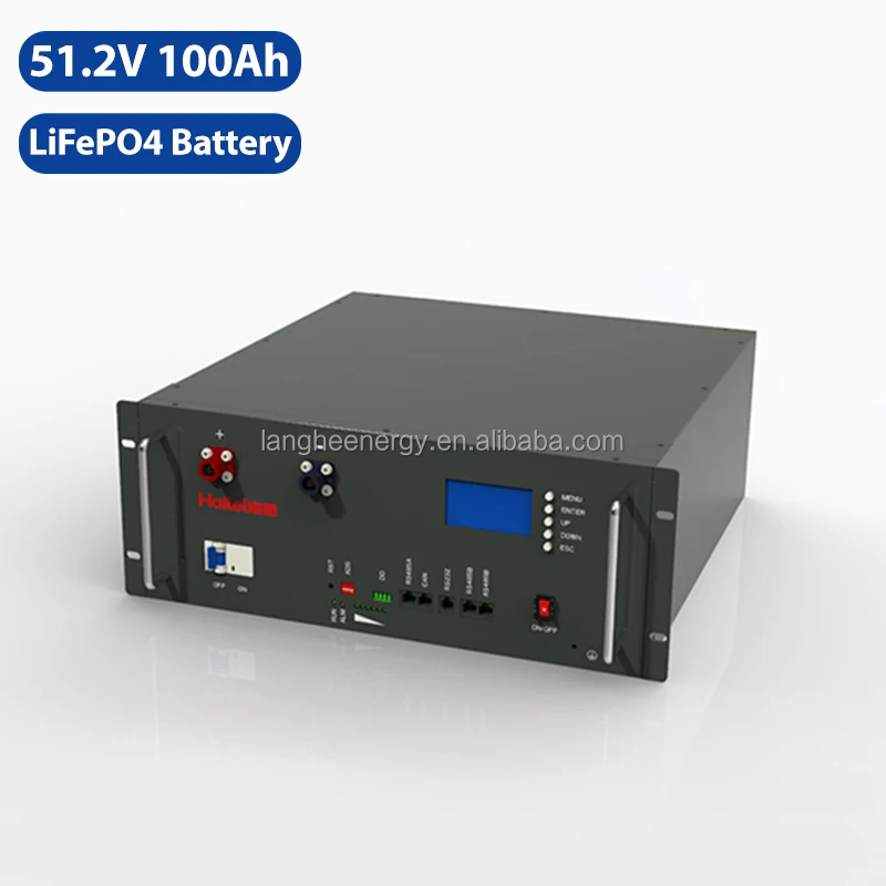 Литий-железо-фосфатная батарея HaiLei 48 в 100 Ач 48 000 Втч Lifepo4 аккумулятор для хранения энергии CAN/RS485/RS232