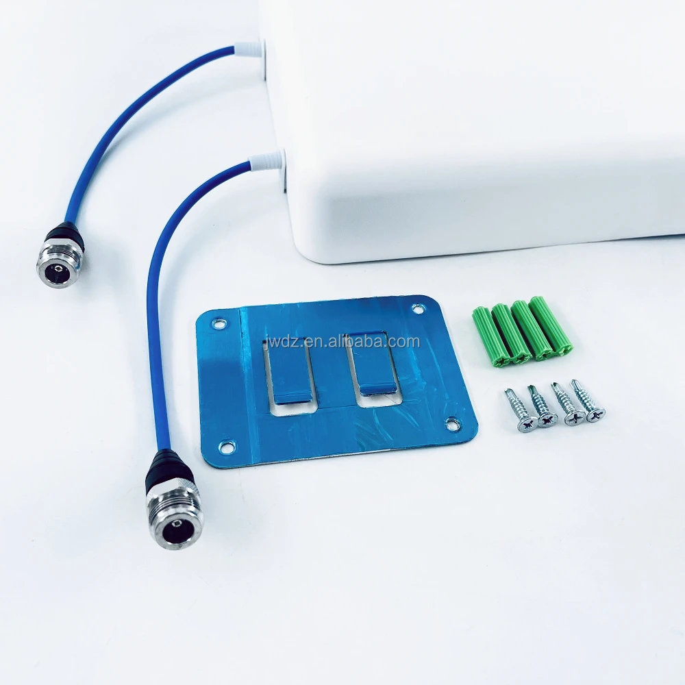 4G 5G Lte  Wifi Dual Polarization Flat Wall Mounting Waterproof mimo Directional  Panel Antenna