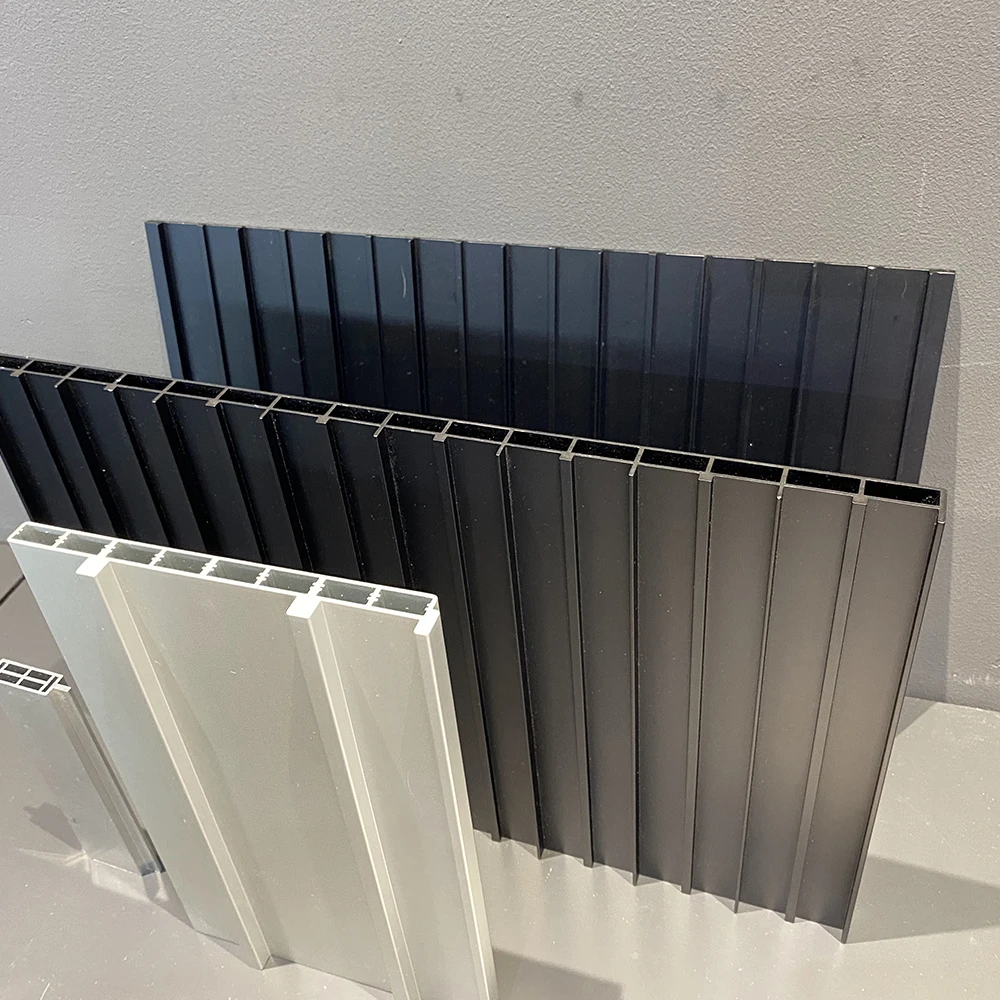 China Black Anodized Aluminum Profiles Glass Folding Aluminium Windows And Doors Profiles Top Grade Profile Aluminum