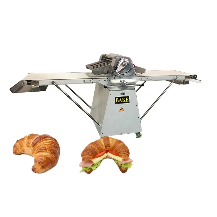 Bakery equipment crispy food  Manufacture Industrial Croissant Machine Dough Sheeter
