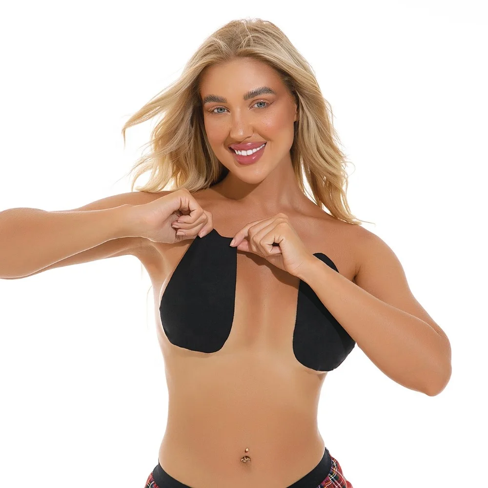 YXBNNY high quality silicone bra self-adhesive invisible strapless breast lifting chest sticker pasties sexy nipple cover