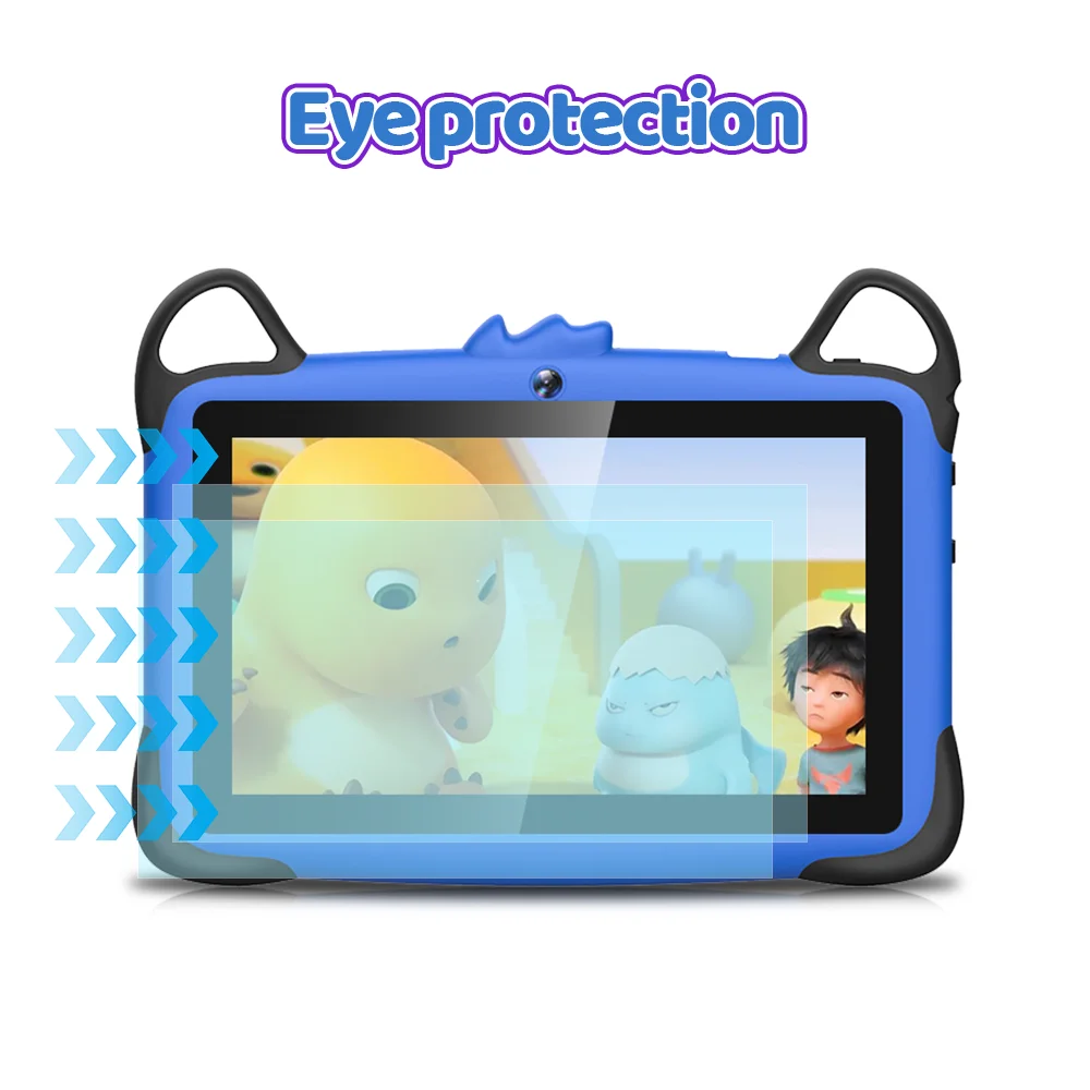 The Puzzle game parental control Eye protection cheap kids android7 rugged tablet 7 inch tablet pc for children toy kids tablet