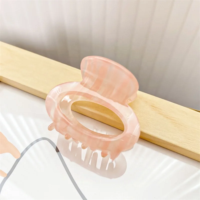 Sweet 2024 Mini Acetate Claw Clip for Women Girls Hair Claw Korean Style Chic Crab Hair Clip Hairpins Women Hair Accessories