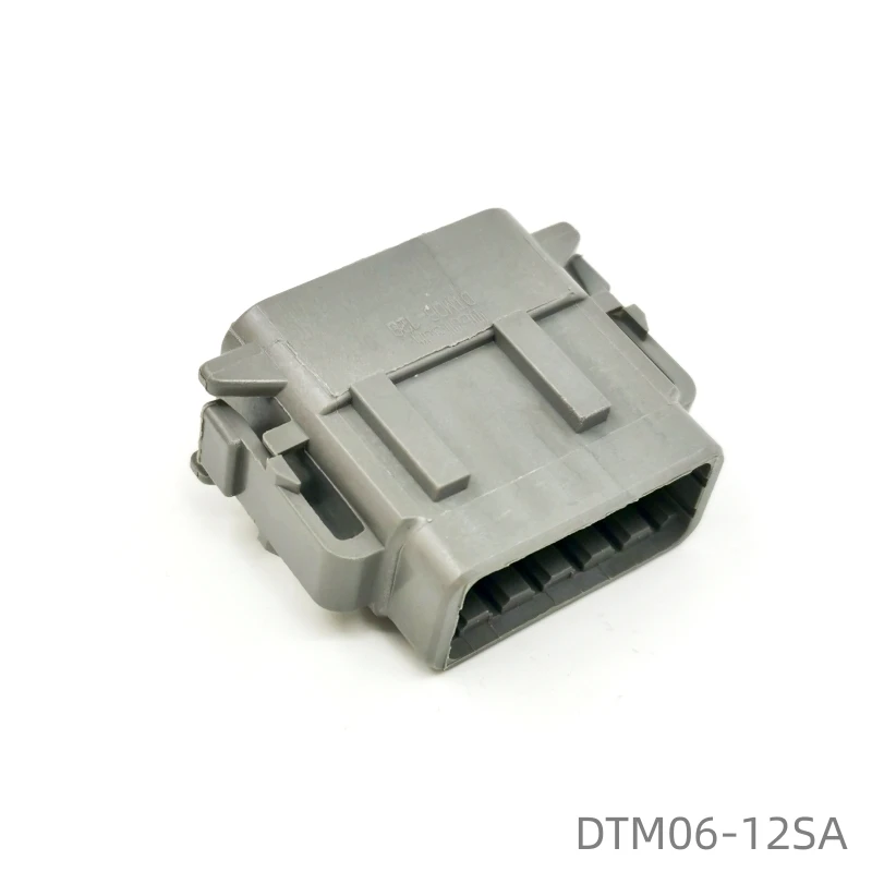 Original 7.11mm DEUTSCH Connector DTM06-12SA Housing for Female Terminals 12 Position Center Line Power Housing