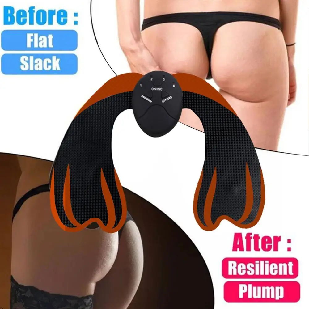 Smart Hips Muscle Trainer Body Sculpting Massager Stimulator Pad Gym Fitness Hips Sports Lose Weight ABS Stickers