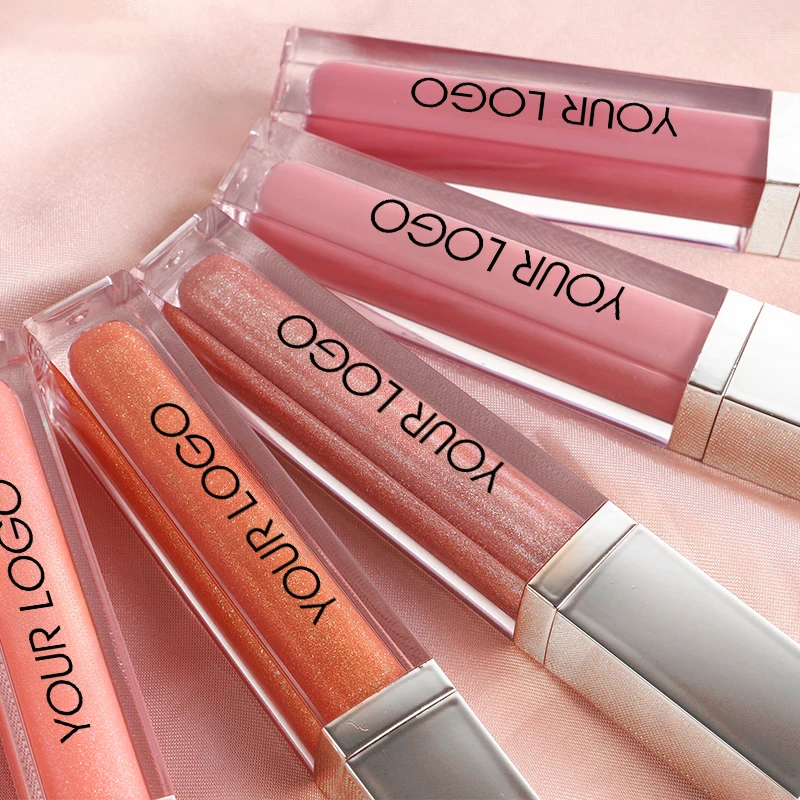 OEM Professional Customization With Hot Sale Pink Lip And Lip Gloss Private Label Lip Gloss Makeup Beauty Products For Women