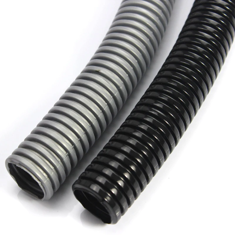 Black Flexible Cable Protection Polyamide Nylon Hose