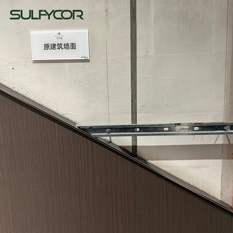 Fire resistant interior & exterior decorative PVC film wall mgo board wallboard magnesium sulphate sheet sandwich cladding panel