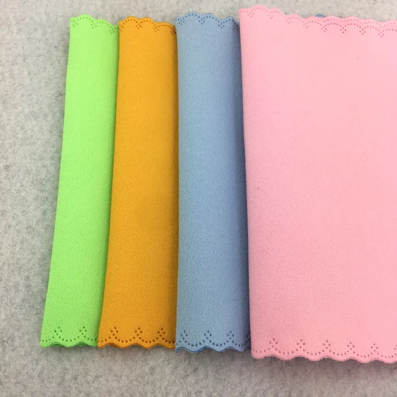 2022 Amazon Spot wholesale double-sided velvet glasses cloth microfiber non suede lens mobile phone screen wiping cloth