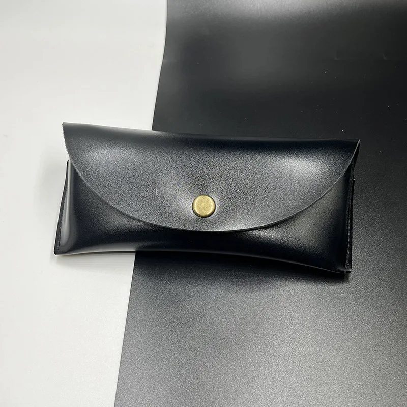 Customize Portable Leather Eyewear Sunglasses Hard Case for Women Men