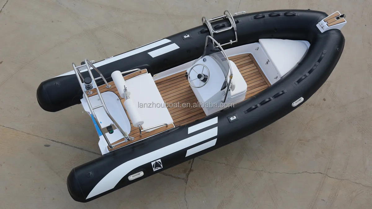 Best Selling 16FT RIB480 Luxury Tender Yacht RIB Inflatable Sport Boat with Motor Boat for Sale