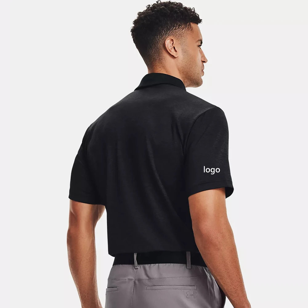 Hot Sale Professional Lower Price Man Design Custom Logo Moisture Wicking Men Polyester Spandex Polo Shirt style