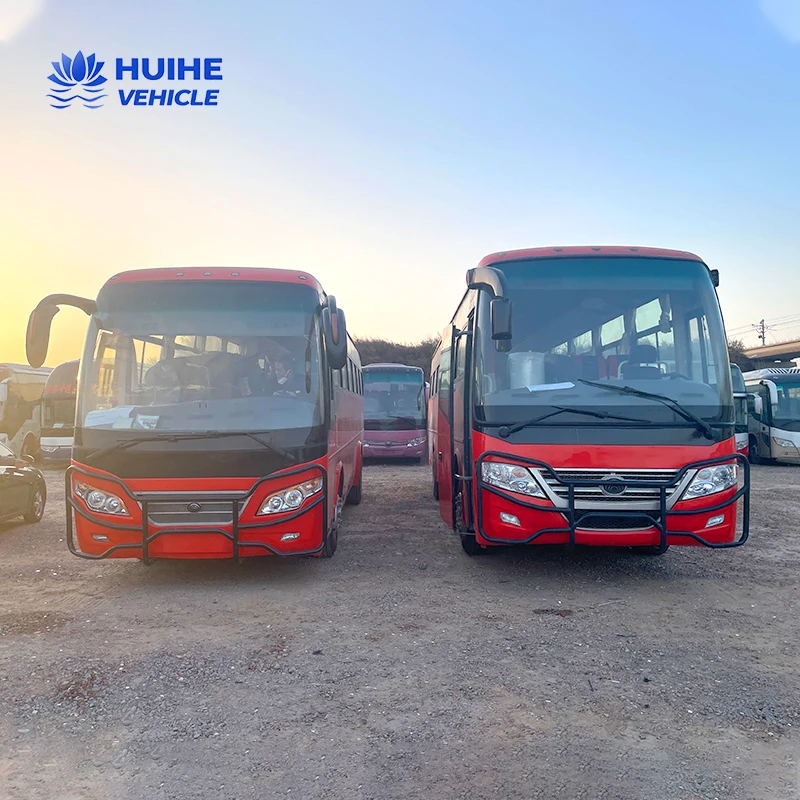 luxury Second Hand Bus11m Meter Front Engine Large School  Bus 51 Seat Used Bus Prices