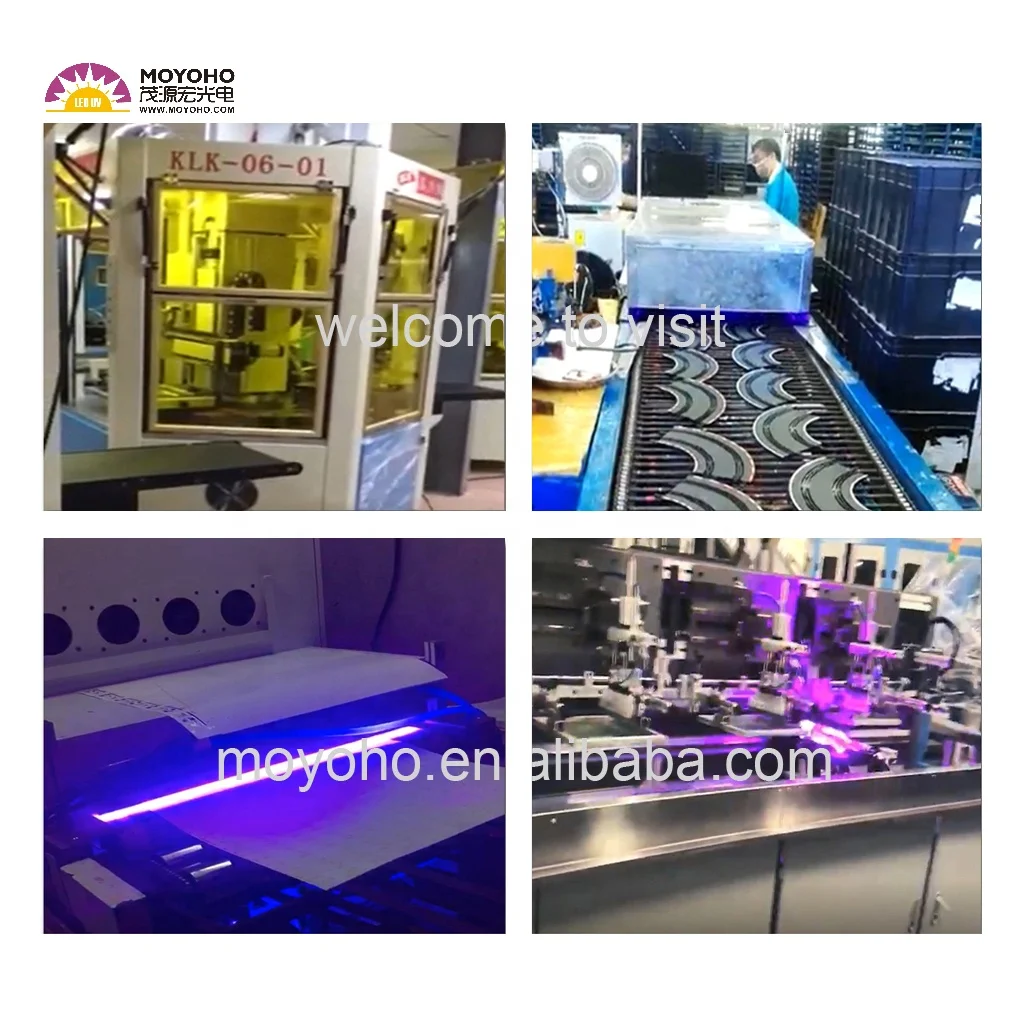 Water cooled high efficiency UV curing lamp UV LED curing system for silk screen printing pad printing machine