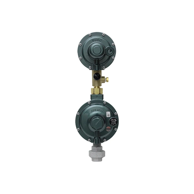 Overpressure protection two stage intergrated pressure lpg gas regulator