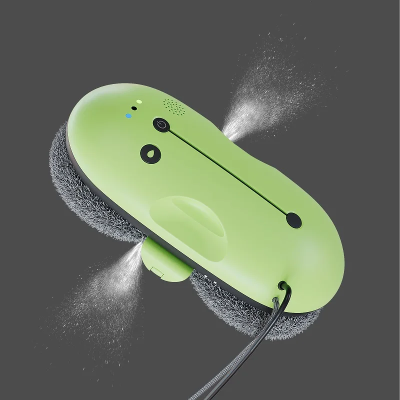 Huidi Newest window cleaning robot with Exclusive edge detection CE CB Rohs window cleaner robot