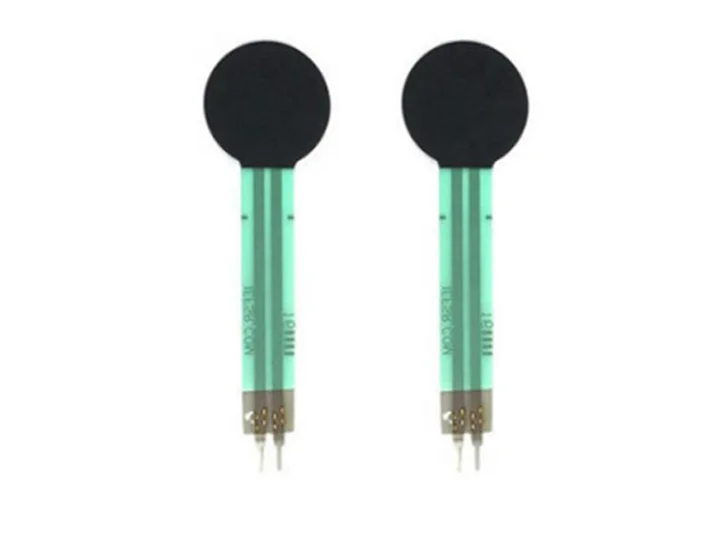 Factory production of single point circular flexure force measuring resistor fsr402 sensor for measuring force changes