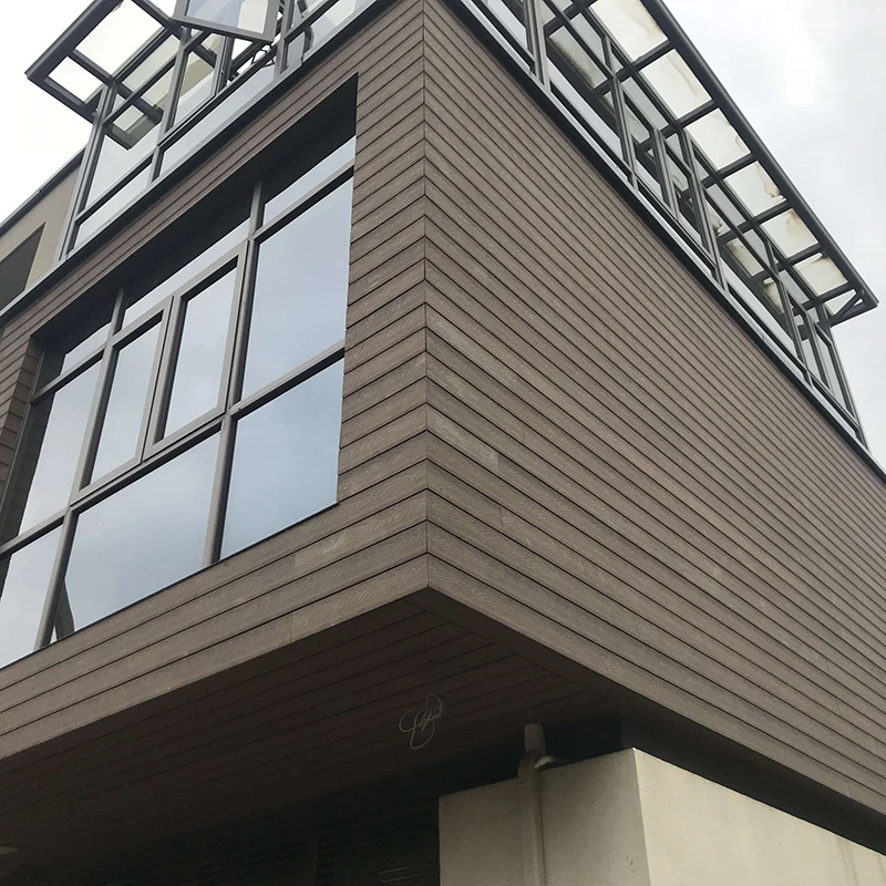 wpc exterior wall panel composite cladding waterproof wpc exterior co-extrusion wall panel cladding