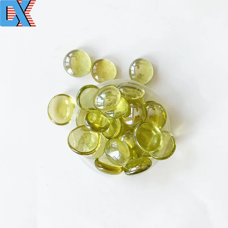 
Aquarium Decor Flat Glass Bead For Vase Filler 