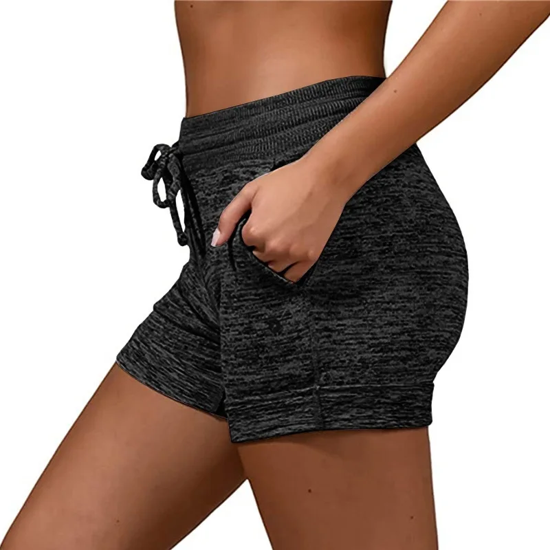 shorts women harajuku yoga movement carry buttock fitness pants tall waist stretch yoga pants shorts feminino