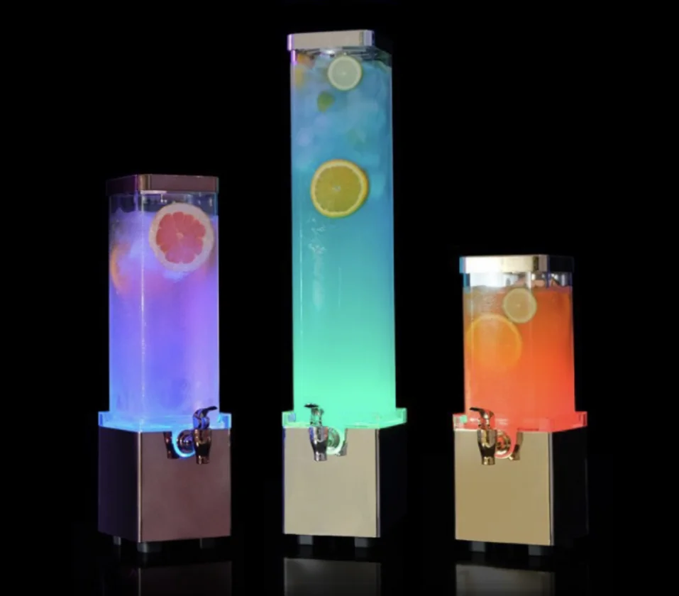 3L 5L Wholesale Popular Beer Tower Led Lighted Draft Beer bucket For Party and Bar Drink Dispenser Beer Dispenser