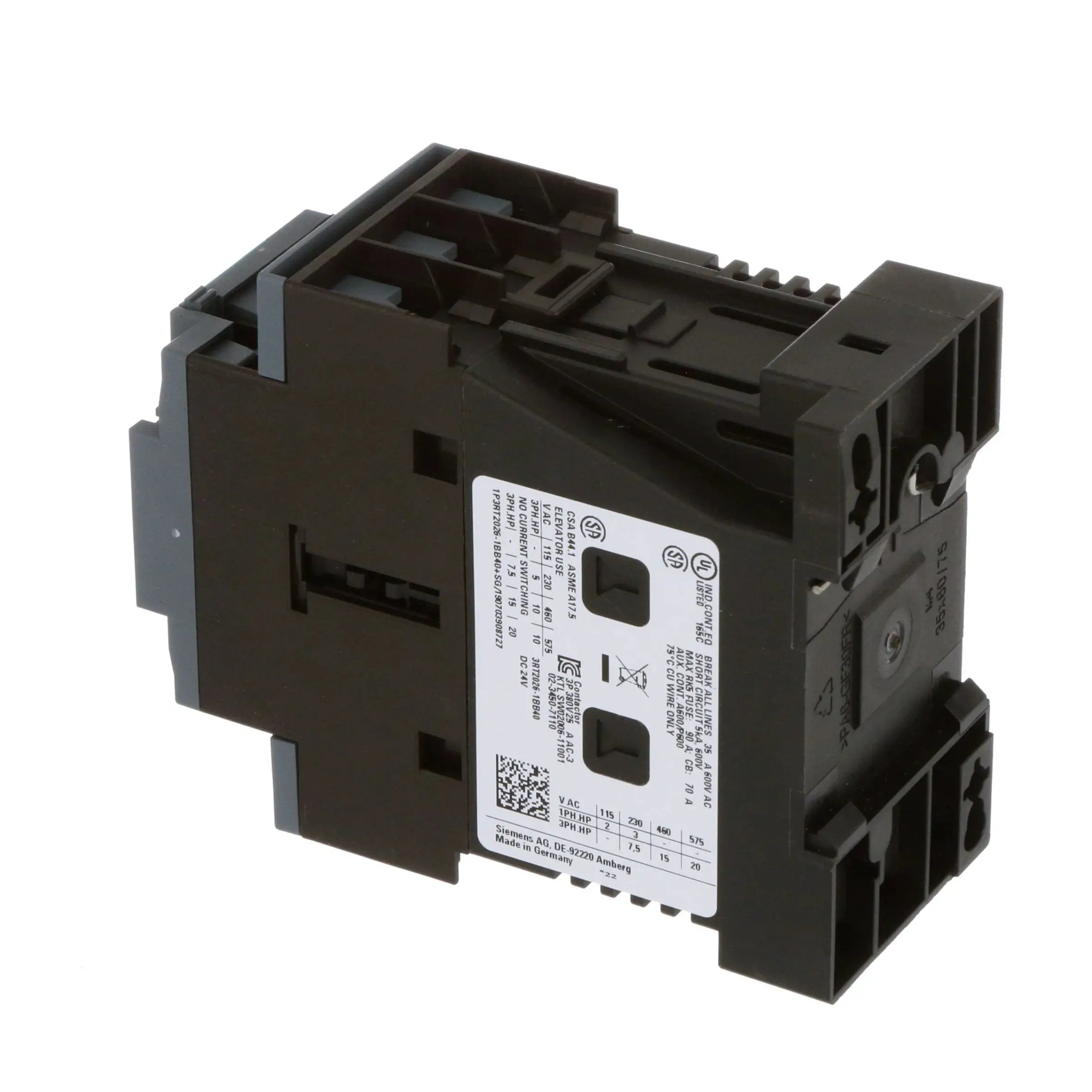 Оригинальный Новый контактор Sie-Mens 3rt20261bb40 хорошая цена