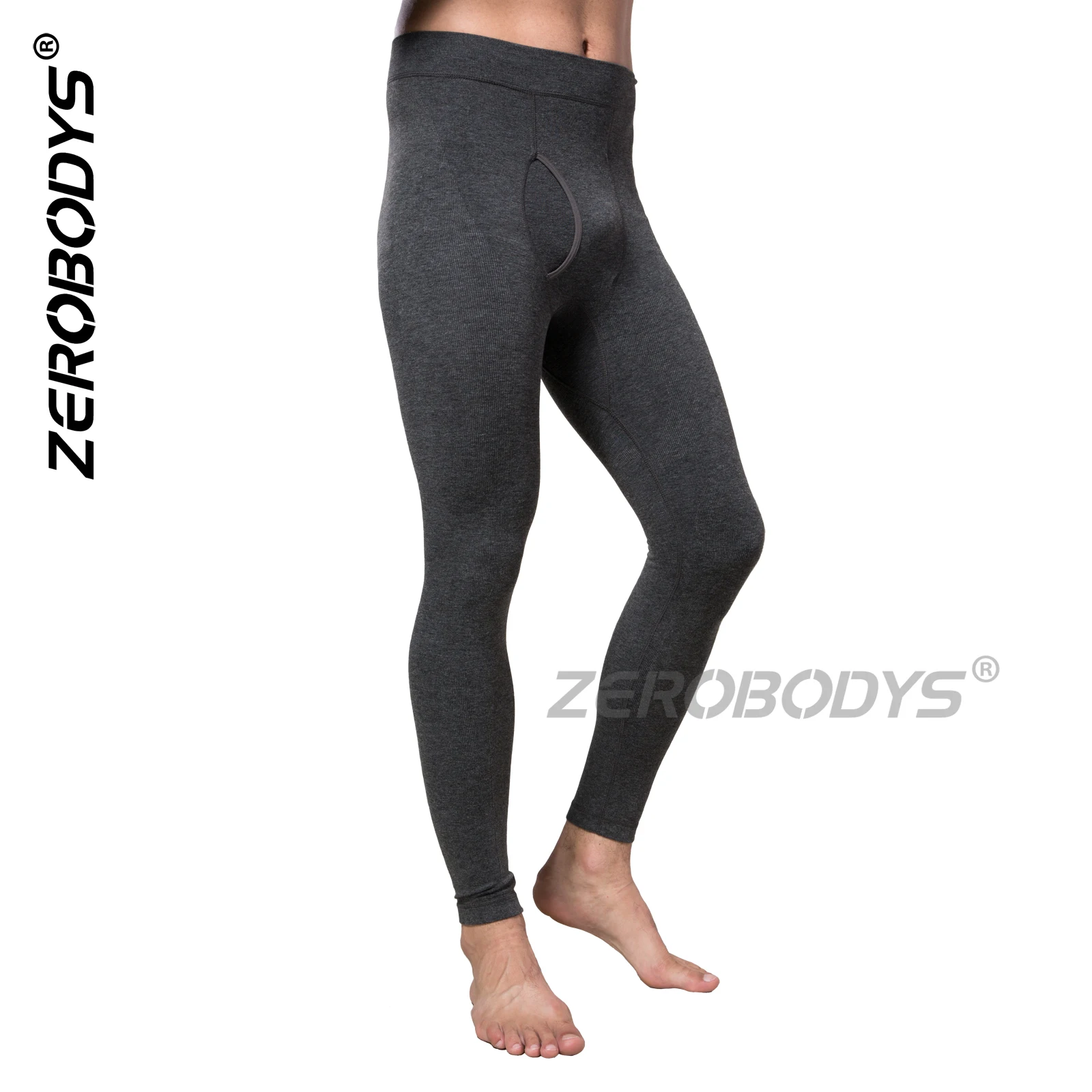 ZEROBODYS W065 Thermal Underwear Seamless HEATMAX Compression Mens Custom Push up Tights Heat Underwear for Man
