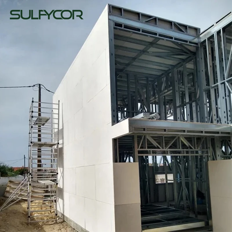 Fireproof panel sheathing clip 10mm taper edge sanded mgo drywall board water resistant magnesium partition boards wallboard