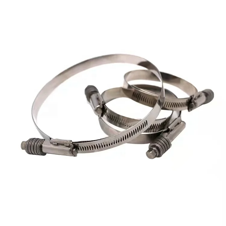 Силовой привод из нержавеющей стали 304, сверхмощный шланговый зажим американского типа с пропускной способностью 15,8 мм