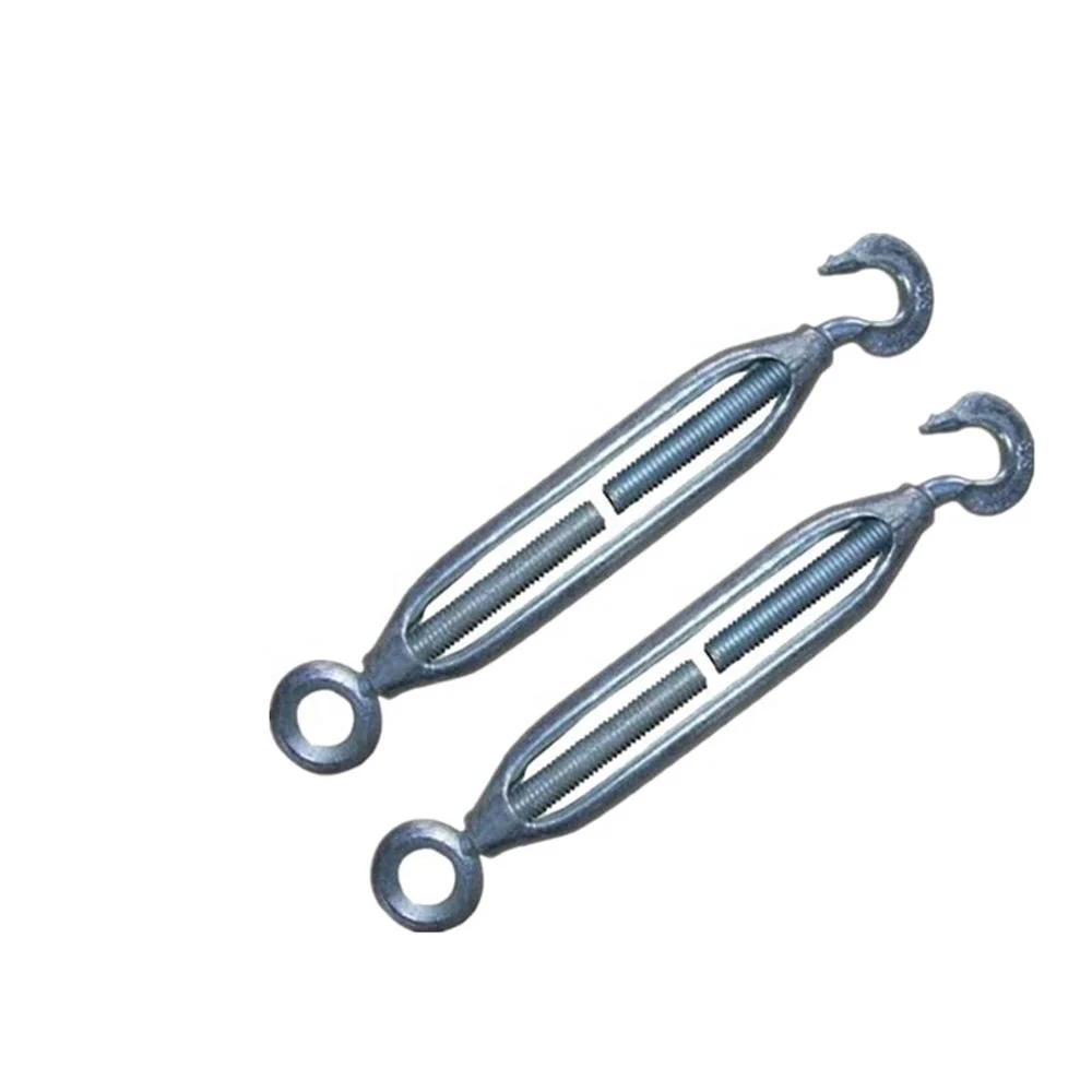 Carbon Steel Turnbuckle Clamp Forged Hot Galvanized Threaded