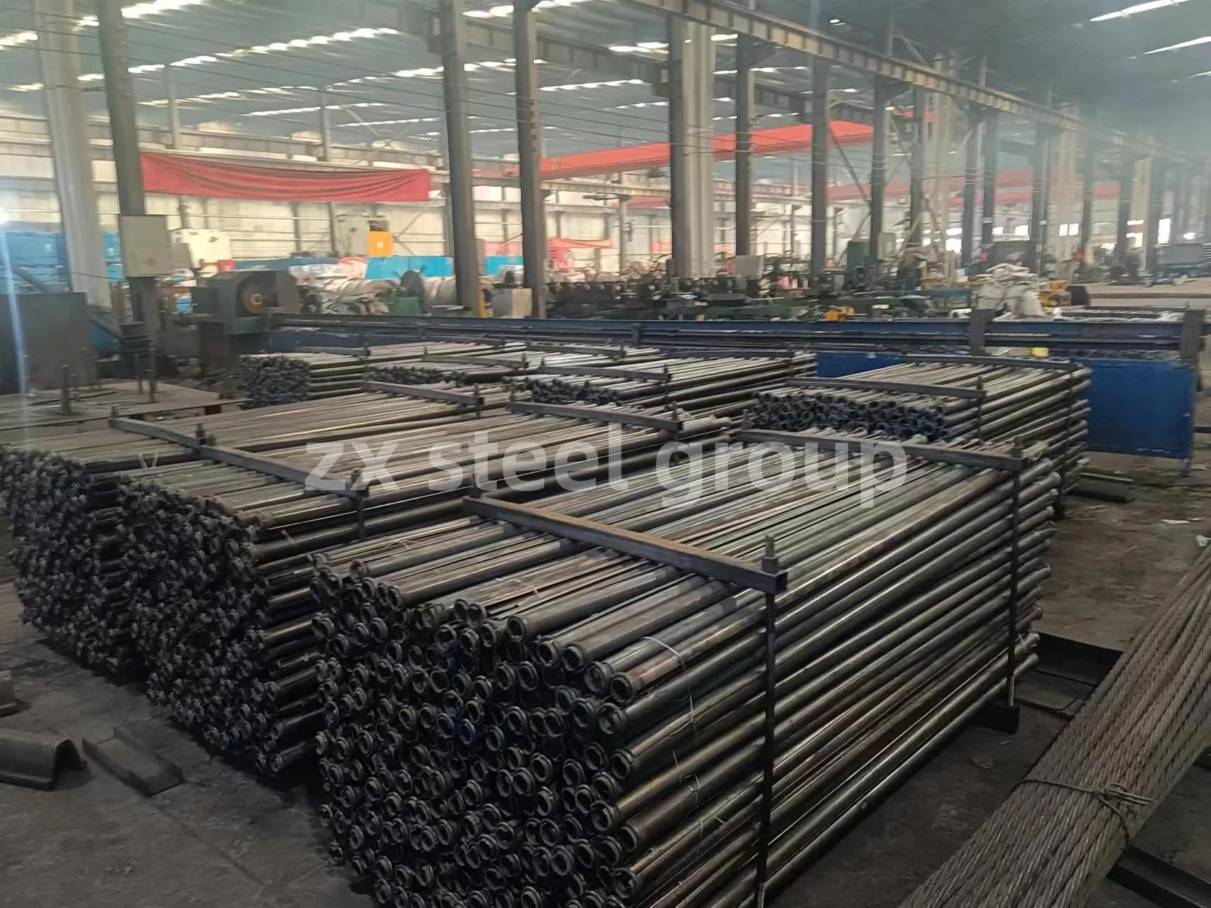 mining support friction rock bolt 42mm split set rock bolts stabilizer bolt