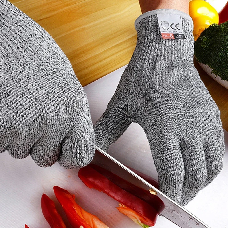  Лидер продаж на Amazon перчатки с защитой от порезов 5 классов для улицы и сада безопасной работы