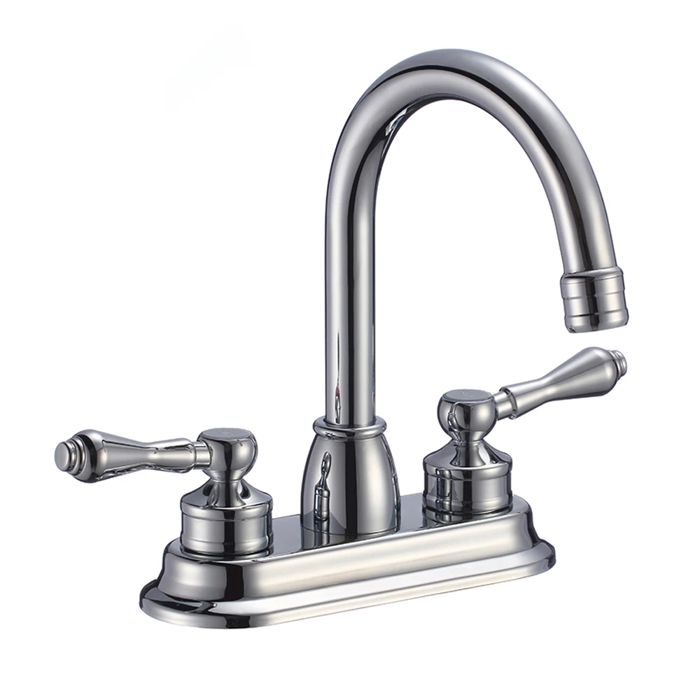 Haijun Export Products Australian Watermark 3 Hole Double Lever Basin Mixer Tap save faucet