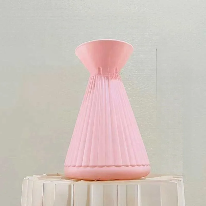 Florist Flower arrangement Material Transparent acrylic flower bucket Square flower decoration vase Drop resistant