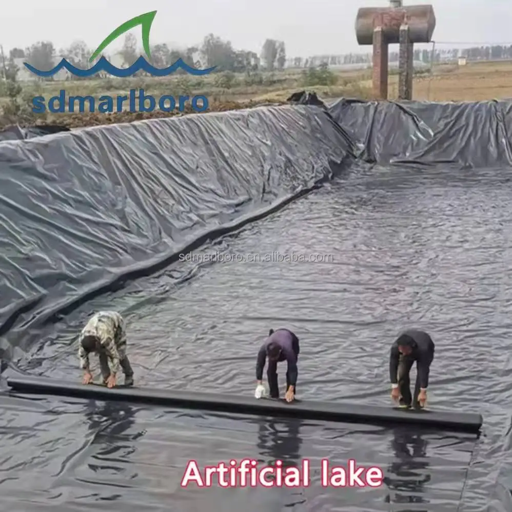 SDM   factory production wholesale Smooth Geomembrane 0.5mm 1.0mm 1.5mm 2.0mm