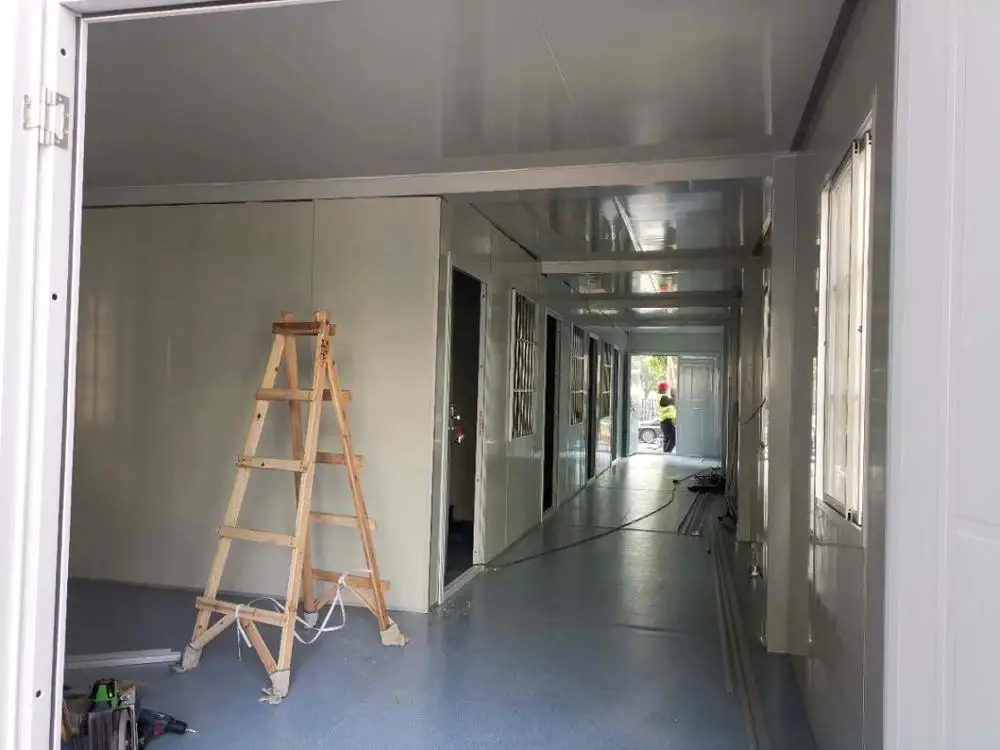 
Prefab hospital room for flu fast assemble container Loose packed container flat packed for ship simple sick room 