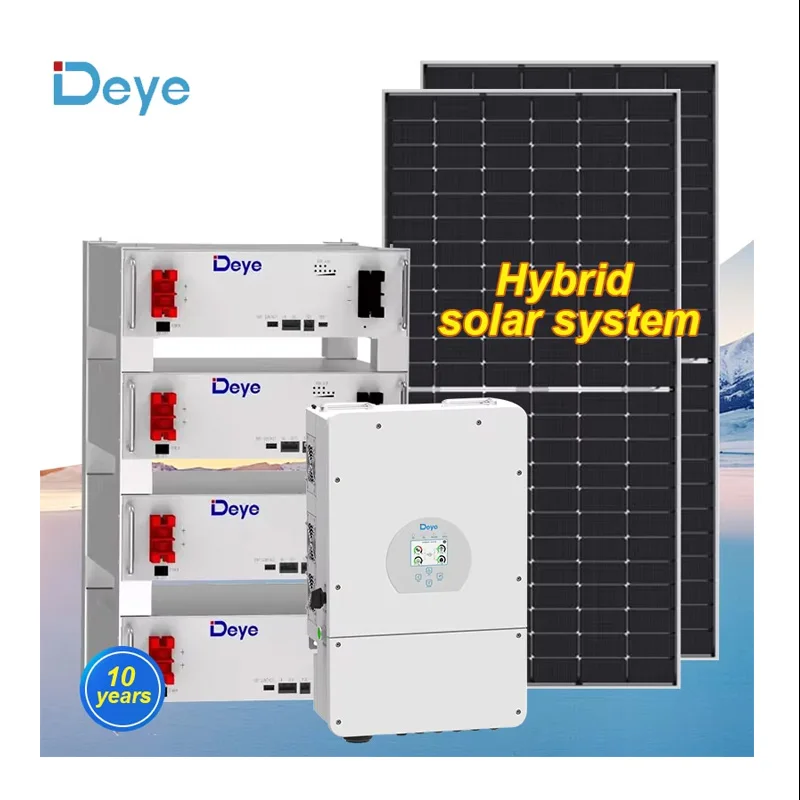 Deye 12kw Solar System Set 12000 Watt Solar Panel System 12kw Hybrid Solar Energy System With Battery