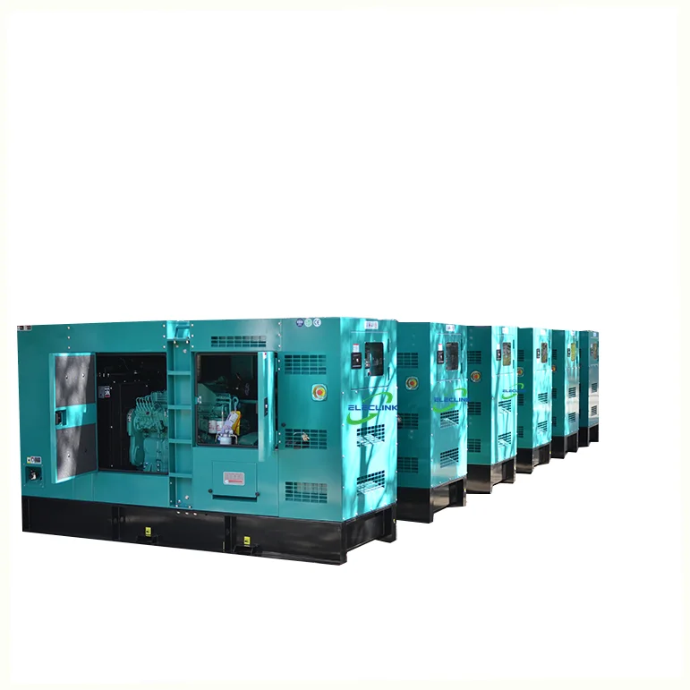 Top Quality Cummin Engine 6BTA5.9-G2 131kva 105kw Diesel Generator 60hz 1800rpm  Industrial Electric Power Dynamo