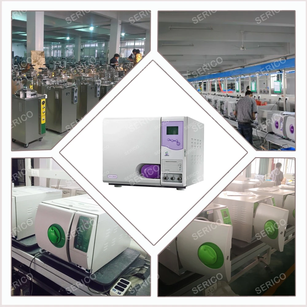 SERICO 18L Table Top Autoclave Dental Autoclave Class B  Model TANZO E18 For Hospital and Clinic