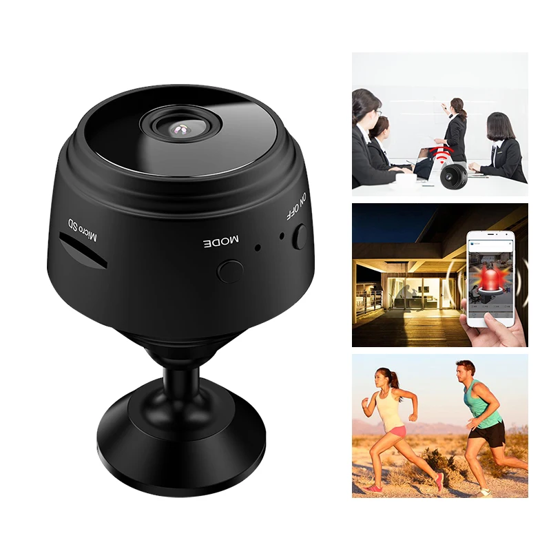  Скрытая шпионская мини-камера HD 1080P с Wi-Fi беспроводная камера A9 безопасности домашняя цифровая
