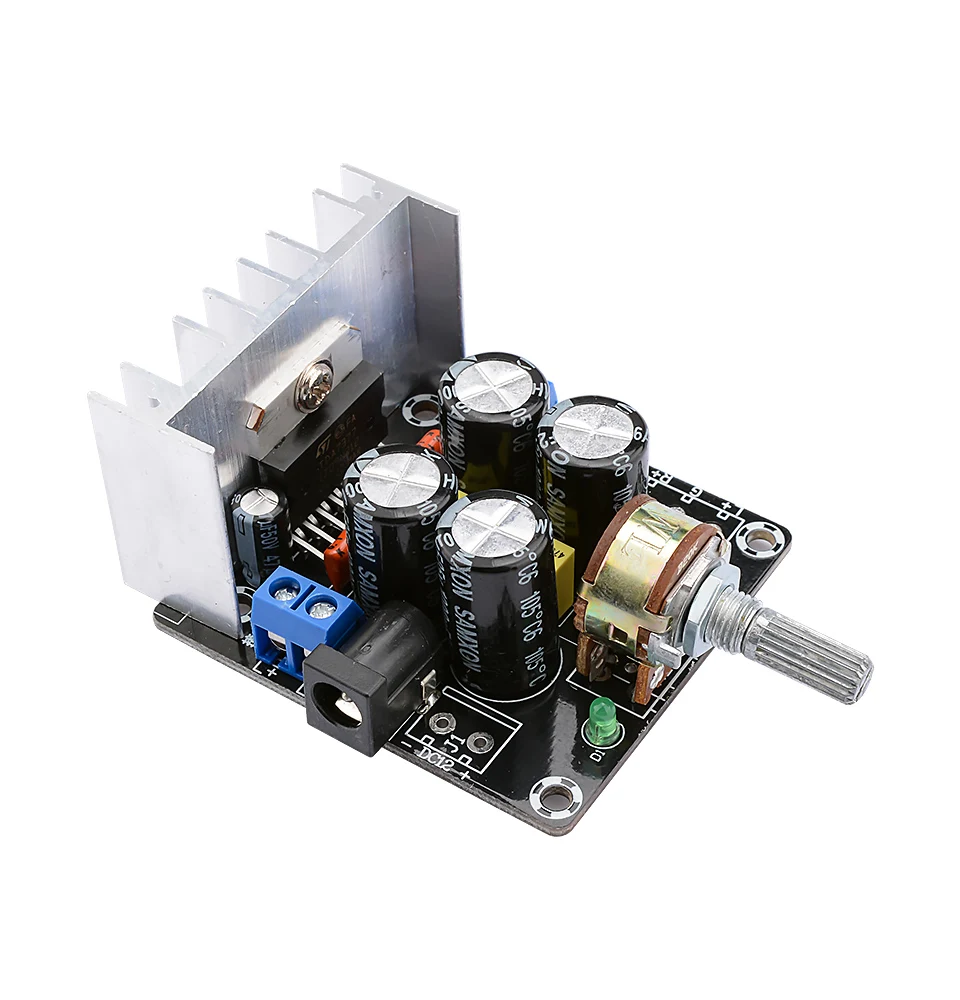 TDA7377 Power Home Amplifier 15Wx2 Audio Stereo Mini Amp DIY Bookshelf Sound Music Speaker Amplifier With Tone Control
