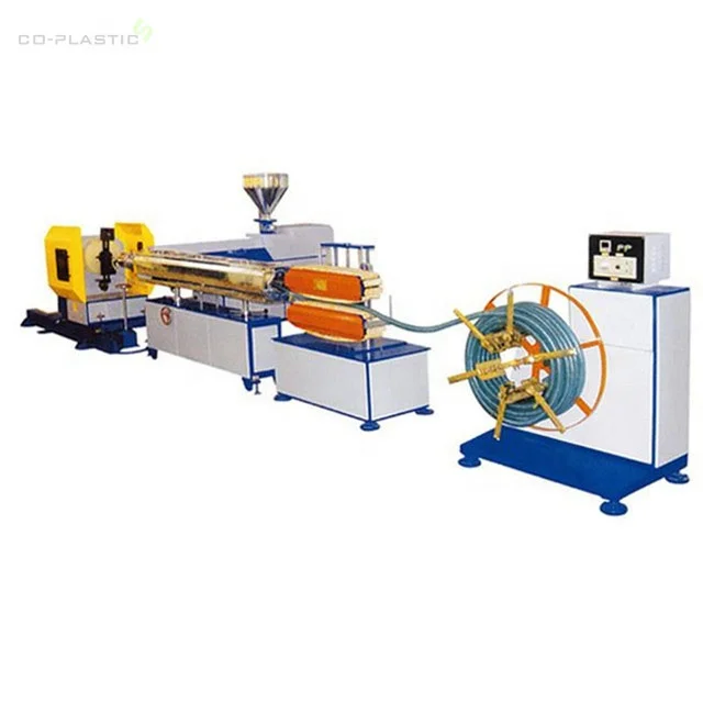
SY-HS PVC Agriculture Layflat Hose Extrusion Line, PP PE PVC Flexible Spiral Pipe Machine 
