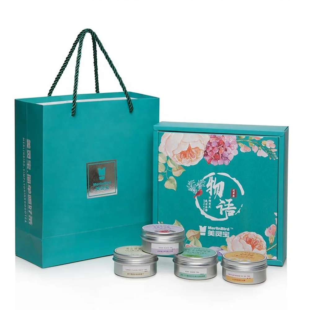 
Hot Sale Private Label Chinese Gift Tea Fruit Flower Blended Flavor Tea 