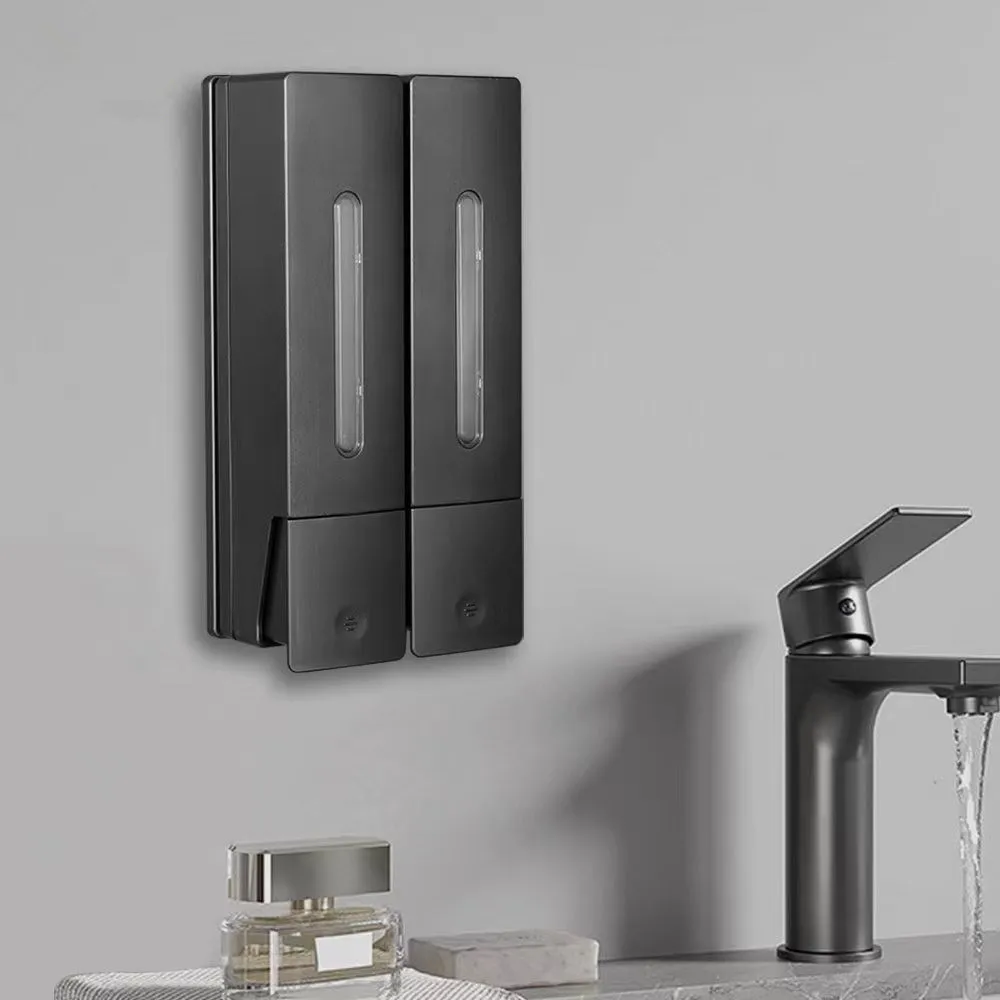 2in1 Durable and Reliable Design High-Quality Manual Plastic Soap Dispenser