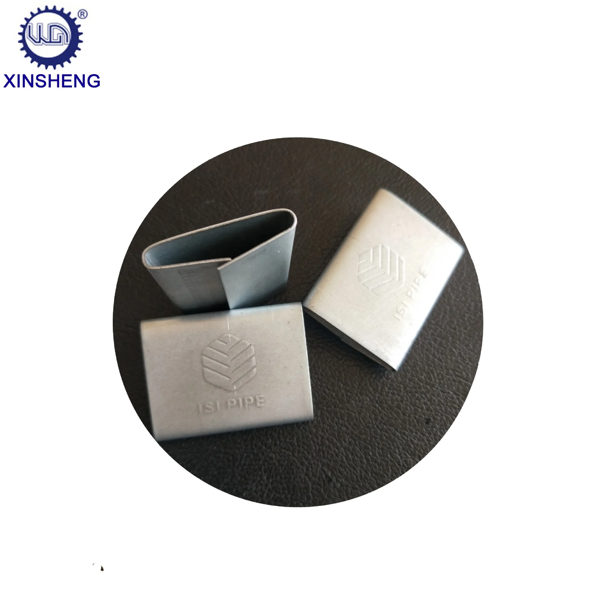 Automatic Mechanical Steel PET Plastic Packing Strip Buckle Making Machine metal Strap Seal Making Machine