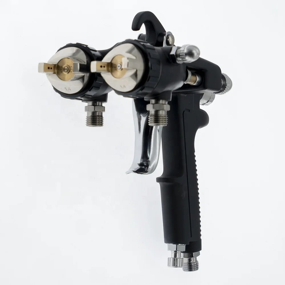 Double nozzle 1.4mm spray gun hot ningbo gelcoat sprayer with external mixing