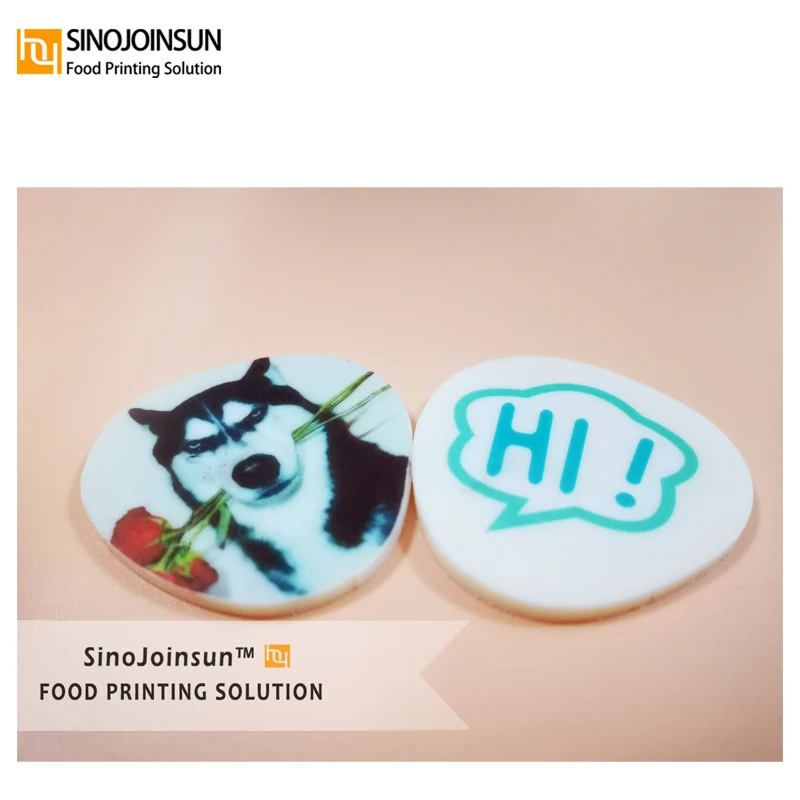 White Chocolate Printing Edible Blank Transfer Sheet A4