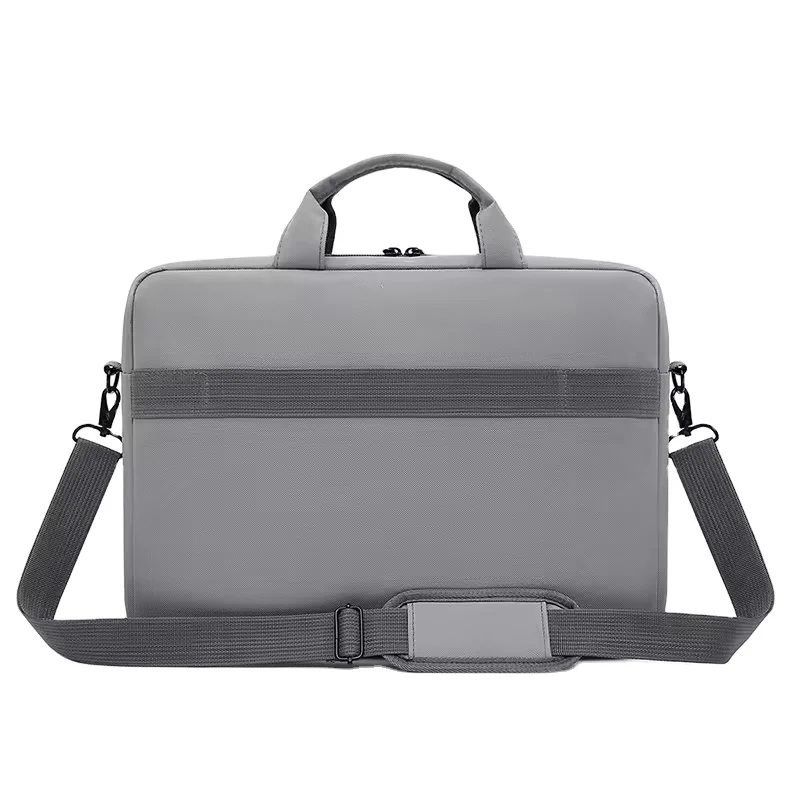 New design custom office laptop bag 15.6 inch lightweight men documents genuine leather briefcase